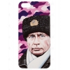 Накладка на корпус Deppa ArtCase для Apple iPhone 5/5S, пластик, Путин Шапка