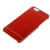 Накладка на корпус Cason для Apple iPhone 6/6S, пластик+металл, красный [IT915019]