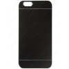 Накладка на корпус Cason для Apple iPhone 6/6S, пластик+металл, черный [IT915021]