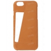 Накладка на корпус MUJJO для Apple iPhone 6/6S, кожа, коричневый [MUJJO-SL-067-TN]