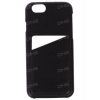 Накладка на корпус MUJJO для Apple iPhone 6/6S, кожа, черный [MUJJO-SL-068-BK]