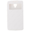 Флип-кейс NEW CASE для Lenovo A1000 и/кожа, белый