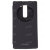 Флип-книжка LG для LG H502F Magna, кожа, черный