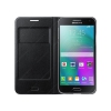 Флип-книжка Samsung для Samsung Galaxy E5, кожа, черный [EF-WE500BBEGRU]