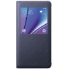 Чехол-книжка Samsung S View Cover для Samsung Galaxy Note 5, и/кожа, иссиня-черный