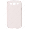 Накладка на корпус iBox Crystal для Samsung Galaxy S3, силикон, серый