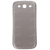 Задняя крышка aM Fashion для Samsung Galaxy S3, и/кожа, серый