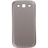 Задняя крышка aM Fashion для Samsung Galaxy S3, и/кожа, серый