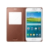 Флип-книжка Samsung S View Cover для Samsung Galaxy S5 mini, кожа, розовый [EF-CG800BPEGRU]