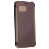 Флип-книжка Samsung Clear Cover для Samsung Galaxy S6, кожа, золотой [EF-ZG920BFEGRU]