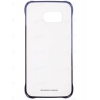 Накладка на корпус Samsung Clear Cover для Samsung Galaxy S6 Edge, поликарбонат, иссиня-чёрный [EF-QG925BBEGRU]
