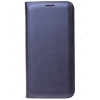 Флип-книжка Samsung Flip Wallet для Samsung Galaxy S6 Edge, кожа, черный [EF-WG925PBEGRU]