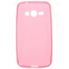Накладка на корпус iBox Crystal для Samsung G313 Galaxy Ace 4, силикон, красный