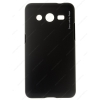 Накладка на корпус Deppa для Samsung G355 Galaxy Core 2, пластик, черный, в комплекте пленка [83083]