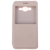 Флип-книжка NEW CASE для Samsung SM-G530 Galaxy Grand Prime, кожа, золотой 