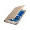Флип-книжка Samsung Flip Wallet для Samsung SM-G530 Galaxy Grand Prime, кожа, золотой [EF-WG530BFEGRU]