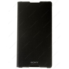 Флип-книжка Sony для Sony Xperia C3, полиуретан, черный [1287-5166]