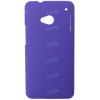 Чехол Air Case и защитная пленка для HTC One, фиолетовый, Deppa