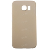 Чехол Air Case и защитная пленка для Samsung Galaxy S6, золотой, Deppa