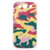 Чехол Military Case и защитная пленка для Samsung Galaxy SIII, розовый, Deppa