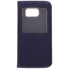 Флип-книжка Book Cover с чипом для Samsung Galaxy S6 edge, кожа, синий
