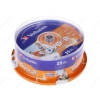 Диск DVD-R 4.7Gb Cake Box  25 шт. (Verbatim) printable 16x