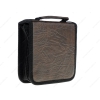 Портмоне на 32CD с кольцами Boombag BB-3216С. Коричневое мраморное