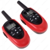 Радиостанция DEXP портативная Sorex-1 Red, 8 каналов, 3км, гарнитура, набор 2 шт.