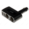 Разветвитель автоприкуривателя Ginzzu GA-4515UB [Прикуриватель - 2/USB - 2]