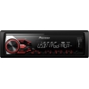 Автопроигрыватель Pioneer MVH-180UI [1DIN, 4x50Вт, USB/AUX, MP3/FLAC, iPhone/iPod, (Красная)]