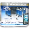 Галогеновая лампа ClearLight 12 В, H7, 60/55 Вт, XenonVision 6000 K , белый свет с голубым оттенком [комплект 2 шт]