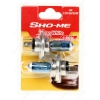 Галогеновая лампа Sho-me 12 В, H4,55 Вт, B4 Xenon White 4000 K [комплект 2 шт]