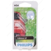 Лампа накаливания Philips 12В, W5W, 5Вт, (W2,1x9,5d) LongLife EcoVision [, Комплект:блистер 2шт]
