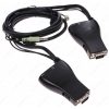 KVM переключатель D-Link KVM-221 2-port (клавиатура USB, мышь USB, SVGA, Audio)