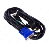 Набор кабелей D-Link KVM-401 для DKVM-xU (1xUSB, 2xPS/2, SVGA 15M-15M) 1,8 м