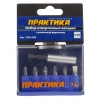 Набор бит ПРАКТИКА 036-506 [PH1,2 +PZ1,2+SL0.6, 7 шт+магнитный держатель]