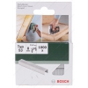 Скобы для степлера Bosch 2609255820 [тип 53 (ширина 11.4 мм), 8 мм, 1000 шт.]