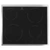 Электрическая варочная поверхность Electrolux EHF96240XK [Независимая, 4 конфорки, стеклокерамика] черный/серебристый