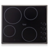 Электрическая варочная поверхность Hotpoint-ARISTON KRM 640 X  [Независимая, 4 конфорки, стеклокерамика]