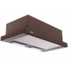 Вытяжка KRONAsteel KAMILLA 600 brown 2M [Встраиваемая, Ширина: 60 см, 550 куб. м/ч] Коричневый