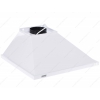 Вытяжка KRONAsteel BELLA 500 white [Каминная, Ширина: 50 см, 390 куб. м/ч] Белый
