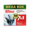 Таблетки 7 в 1 Filtero Mega Box 150шт [ Тип: для посудомоечных машин/Защита от накипи ]
