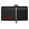 Флеш Диск Sandisk 128Gb Ultra Dual SDDD2-128G-G46 USB3.0 черный