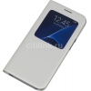 Чехол (флип-кейс) Samsung для Samsung Galaxy S7 S View Cover серебристый (EF-CG930PSEGRU)
