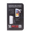 Защитное стекло DF для Apple iPhone 5/5C/5S/SE (стекло для экрана и пленка для задней панели)