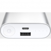 Портативный аккумулятор 10000 mAh Xiaomi Mi(2,1A, 1xUSB, вход 2A, метал. корпус, кaбель)[NDY-02-AN]