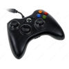 Геймпад проводной Microsoft Xbox360 for Windows [для PC/Xbox360, USB, Xinput, вибрация, цвет черный] (52A-00005)