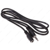 Кабель 3.5 Jack (M) - 3.5 Jack (F), 1m, DEXP [H010-JJF] Черный