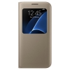 Флип-книжка Samsung S View Cover S7 edge, золотой