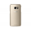 Чехол Samsung Clear Cover S7, золотой